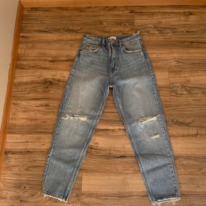 Distressed Zara Jeans